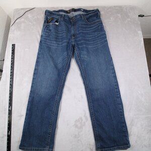 Ariat rebar M4 relaxed bootcut jeans 42x34 Men blue